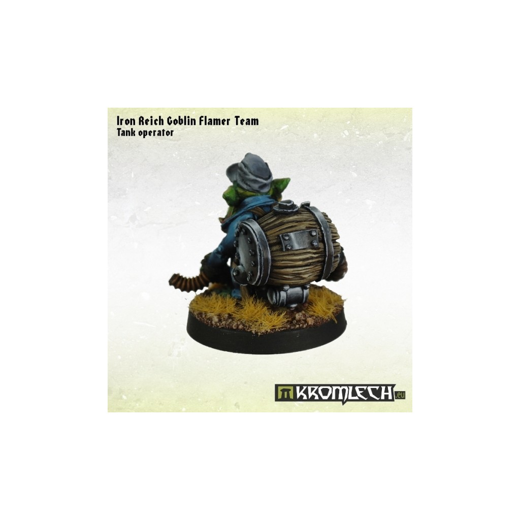 Iron Reich Goblin Flamer Team