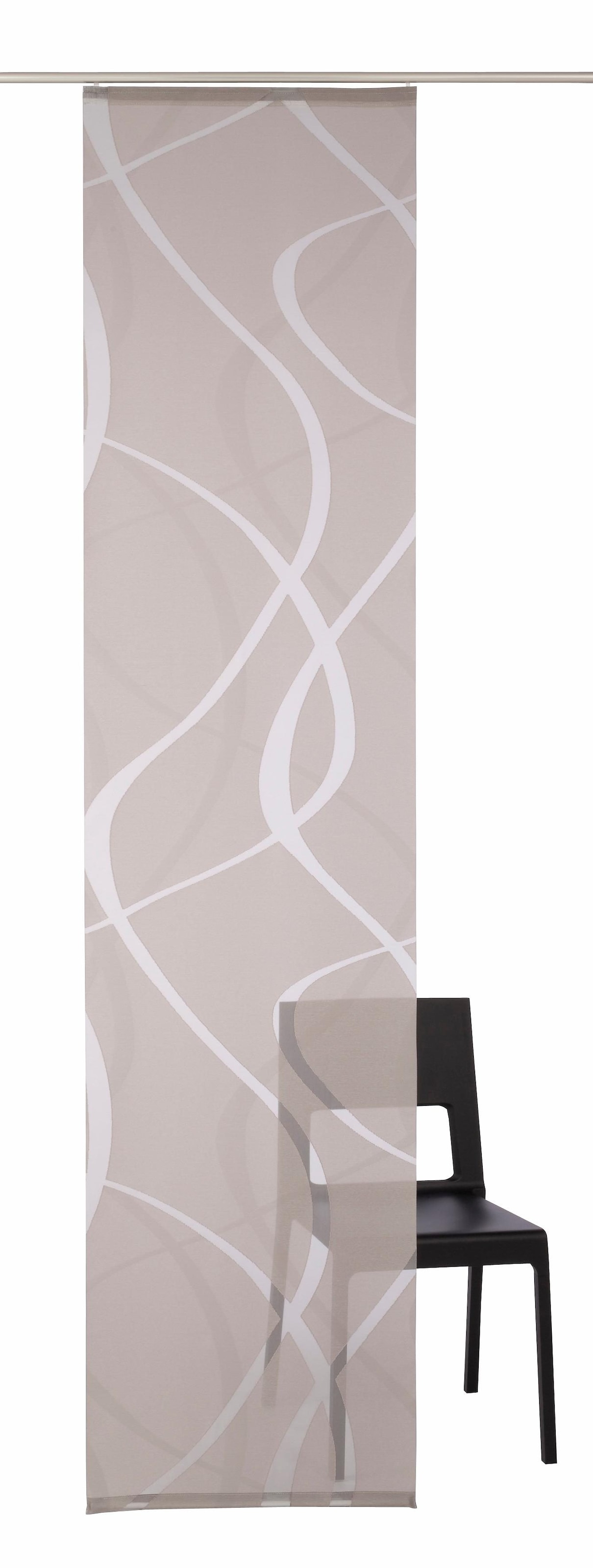 Neutex for you! Schiebegardine »Rumbek« Klettband 1 Stk. tlg. inkl. Befestigungszubehör, Breite: 57 cm