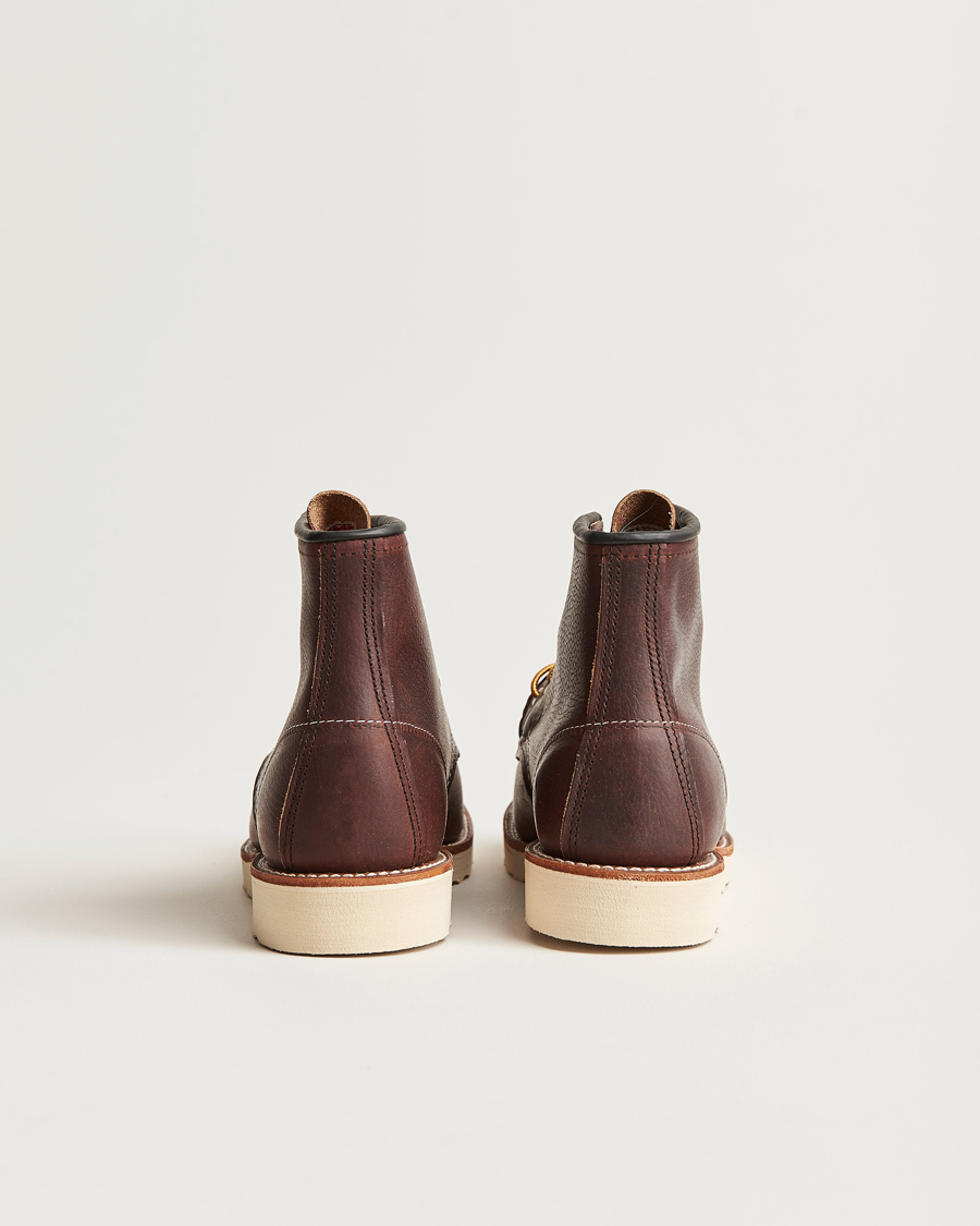 Red Wing Shoes Moc Toe Boot Briar Oil Slick Leather