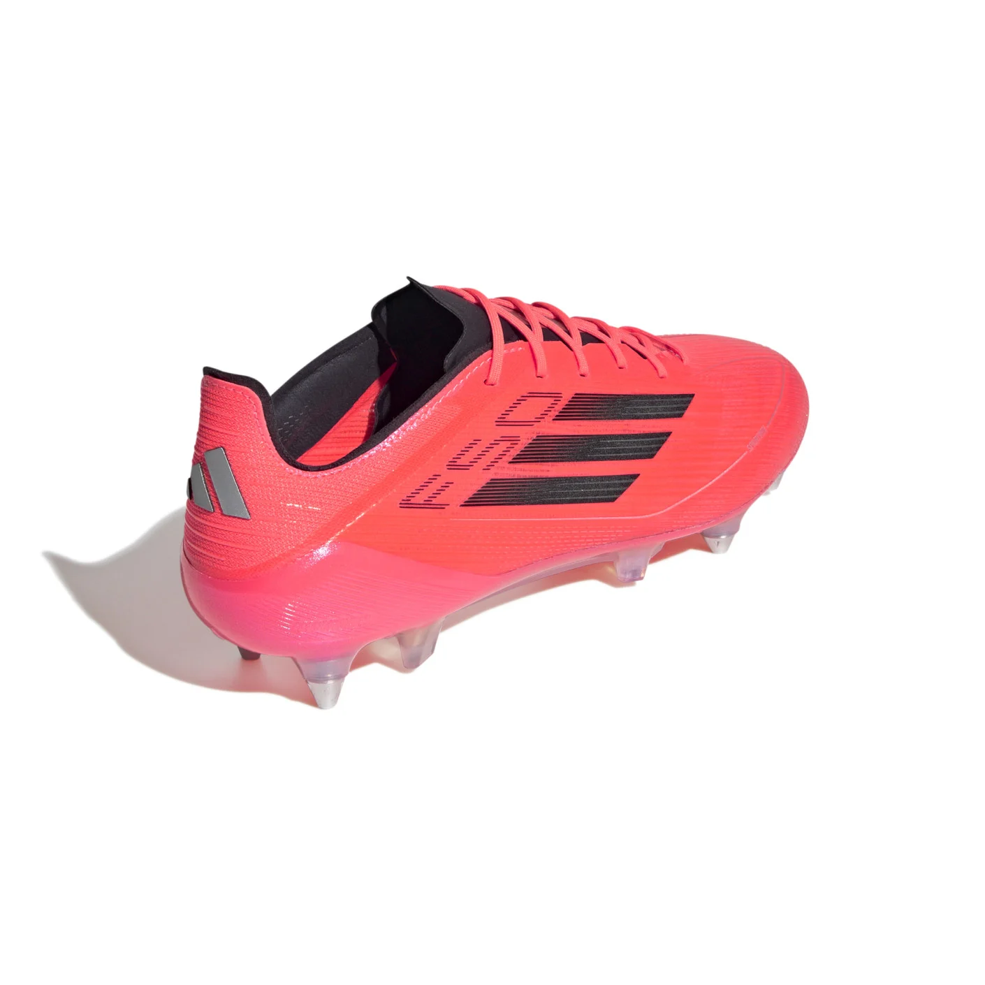Adidas F50 Elite IJzeren-Nop Voetbalschoenen (SG) Felrood Zwart Zilver