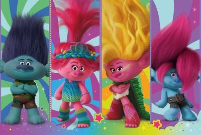 Trefl Junior Trolls 3 XL Puslespill 104 Brikker