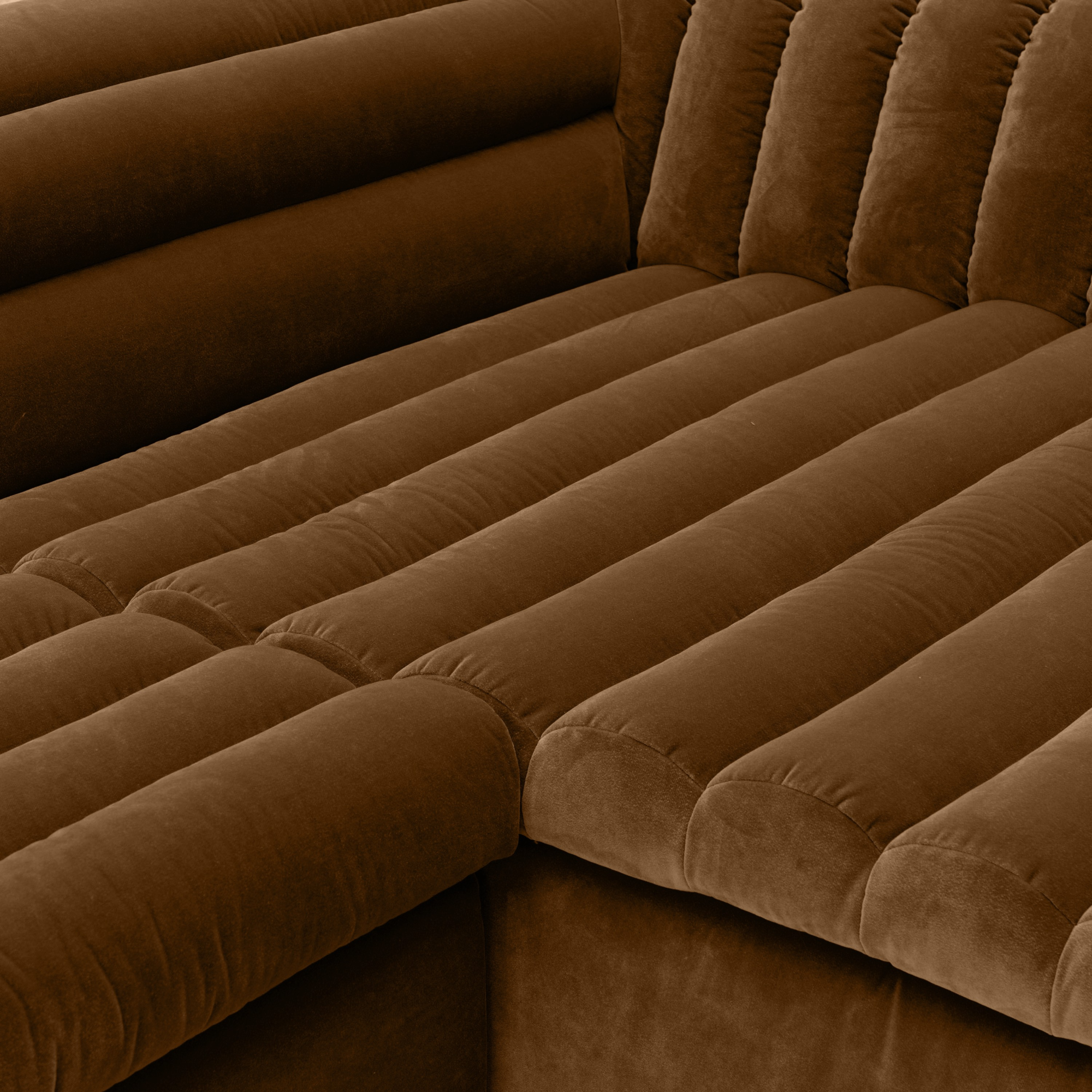 Hoekbank Marilyn royal wood rechts