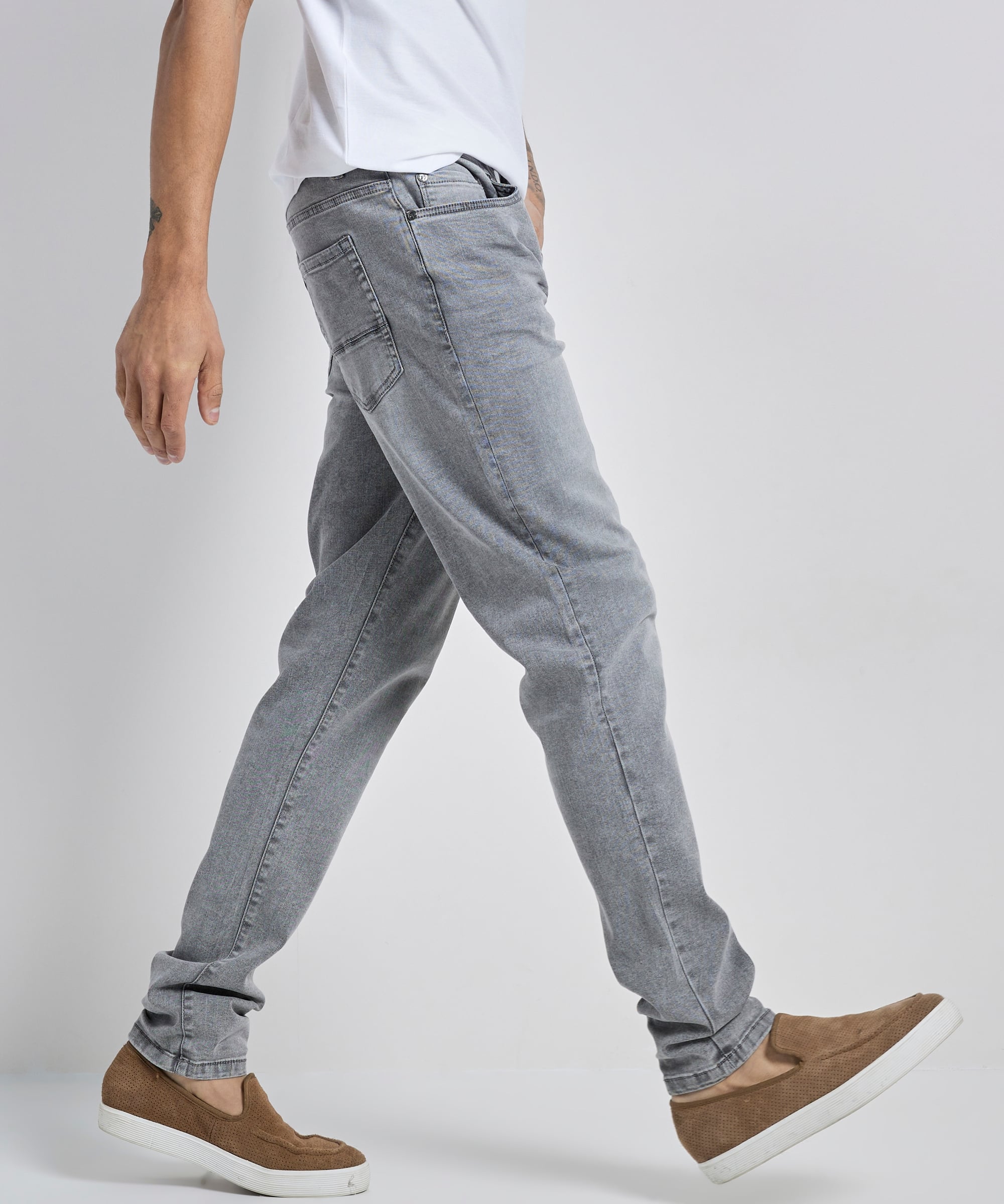 basic slim fit stretch jeans