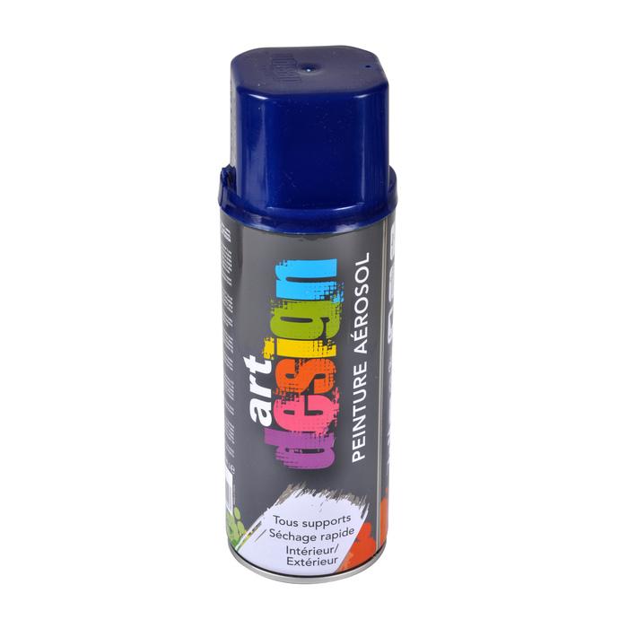 BOMBE DE PEINTURE MULTI SUPPORTS 400ML BLEU MARINE