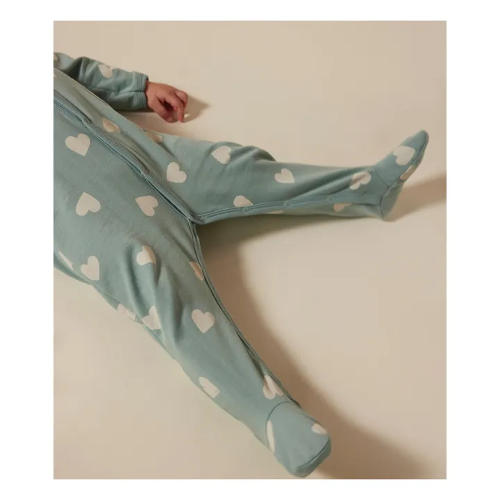Petit Bateau Pyjama Maslo Molleton | Sauge