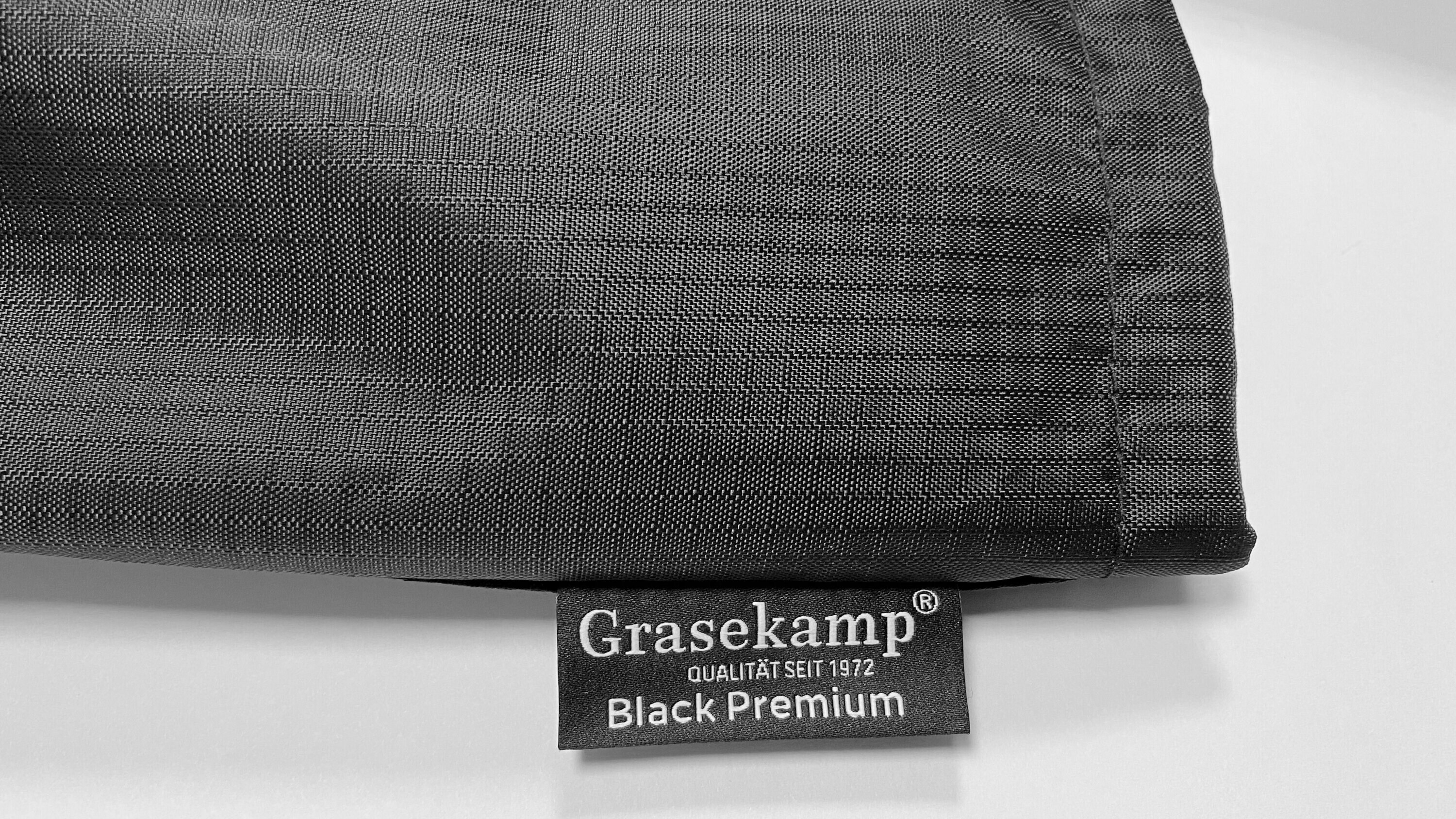 Grasekamp Black Premium Schirmhülle 165cm /umbrella cover / atmungsaktiv /breathable