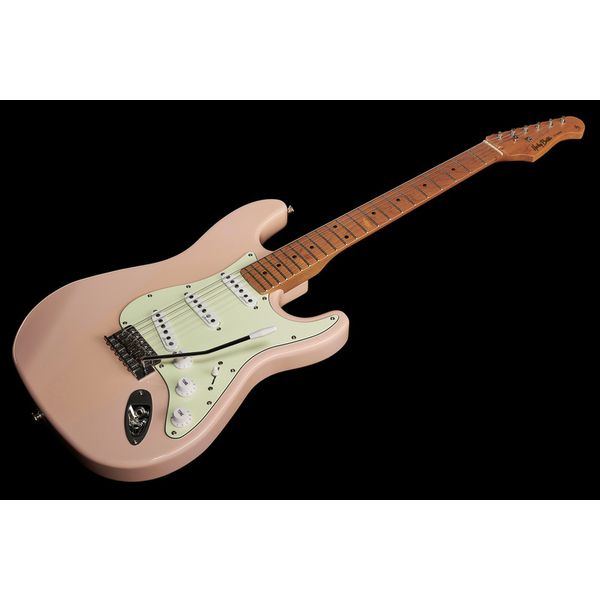 Harley Benton ST-62CC MN Shell Pink Bundle