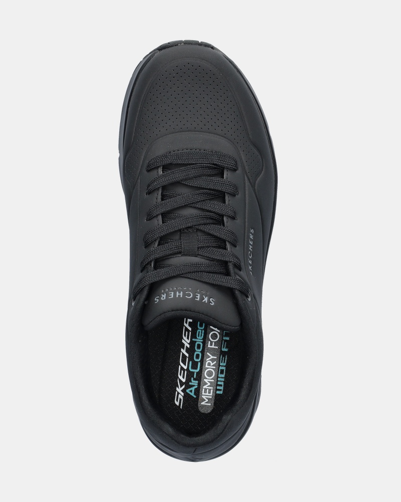 Skechers Uno Wide Lage sneakers  - zwart