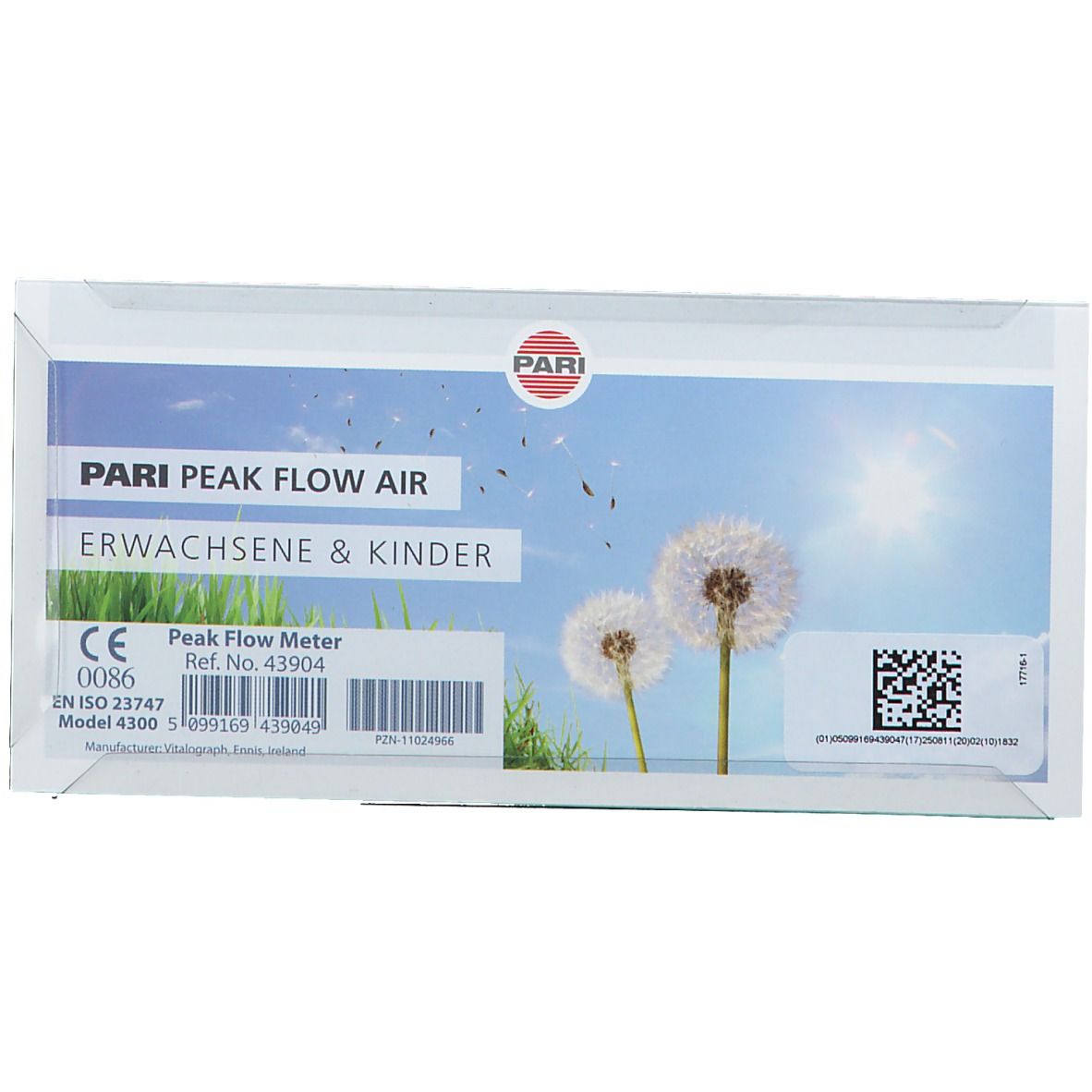PARI Peak Flow Air Erwachsene & Kinder