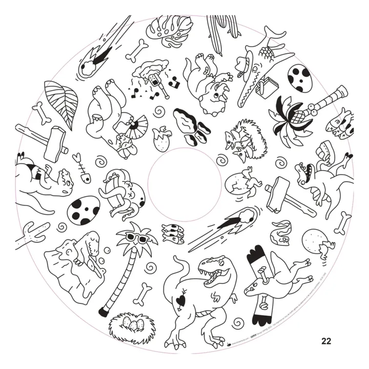 Drawin'Kids Recharge 20 feuilles Drawin'kids x OMY | Blanc