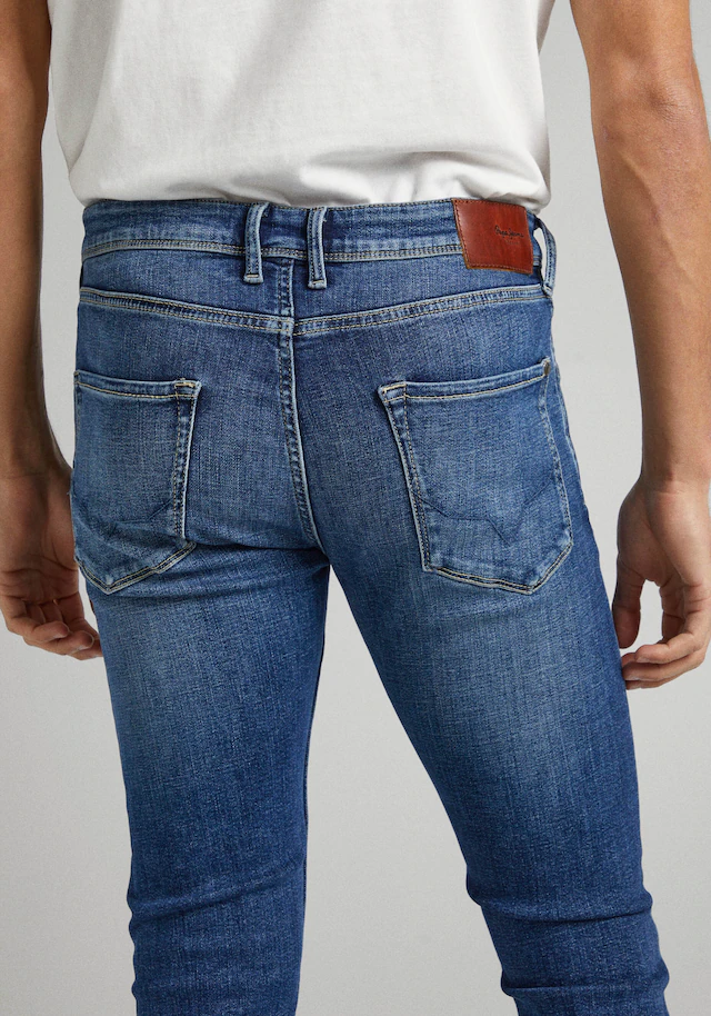 Pepe Jeans Slim-fit-Jeans »FINSBURY« Baumwoll-Stretch