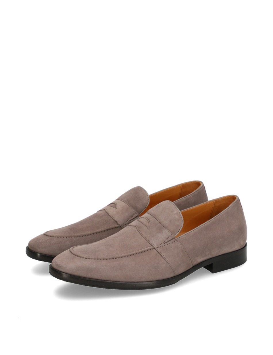 Veloursleder Slipper klassisch