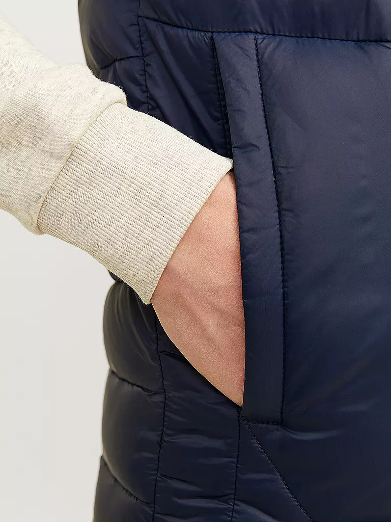 JACK & JONES Jungen Steppgilet JJESPRINT PUFFER dunkelblau