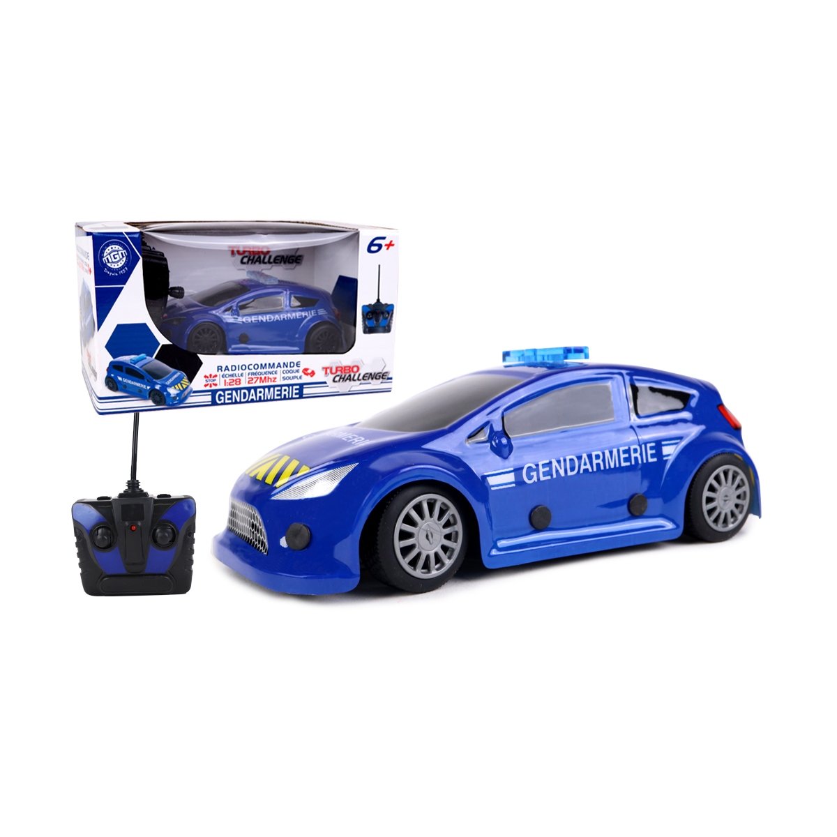 Voiture radiocommandée gendarmerie 1:28