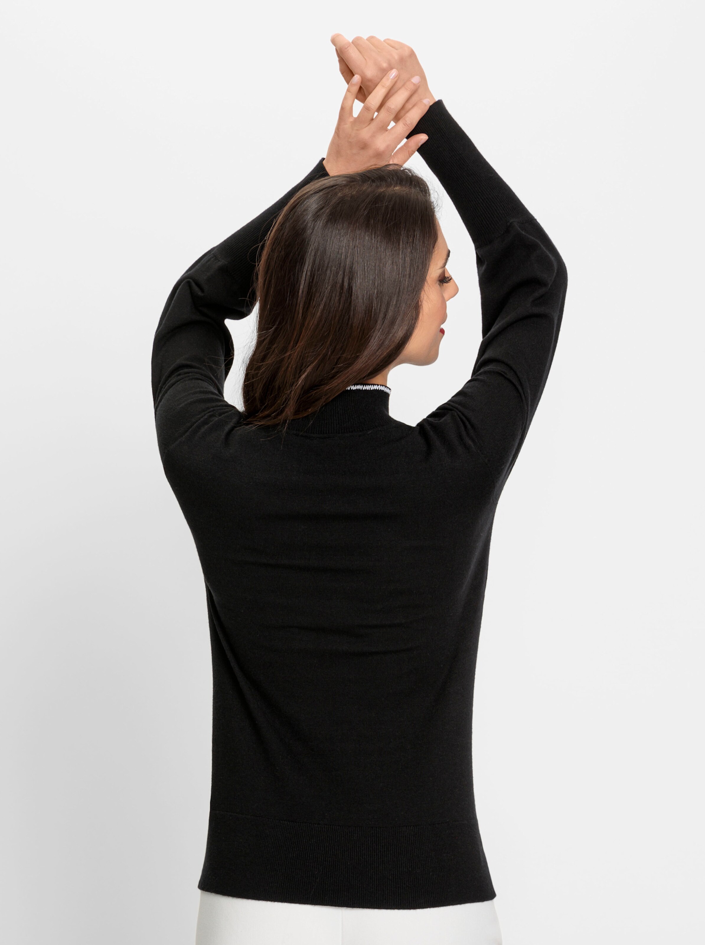 heine Pullover in schwarz