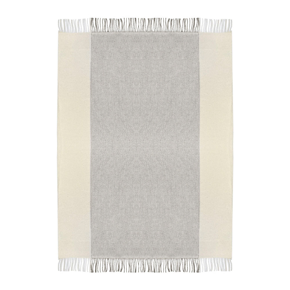 Malagoon Easy Nature Wool Plaid - Grijs