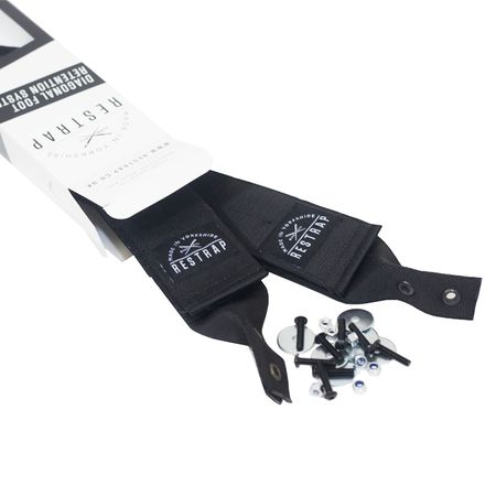 PEDAL STRAPS Diagonal  schwarz