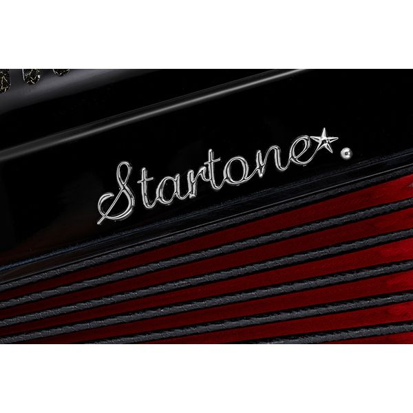 Startone Piano Accordion 48 Black MKII