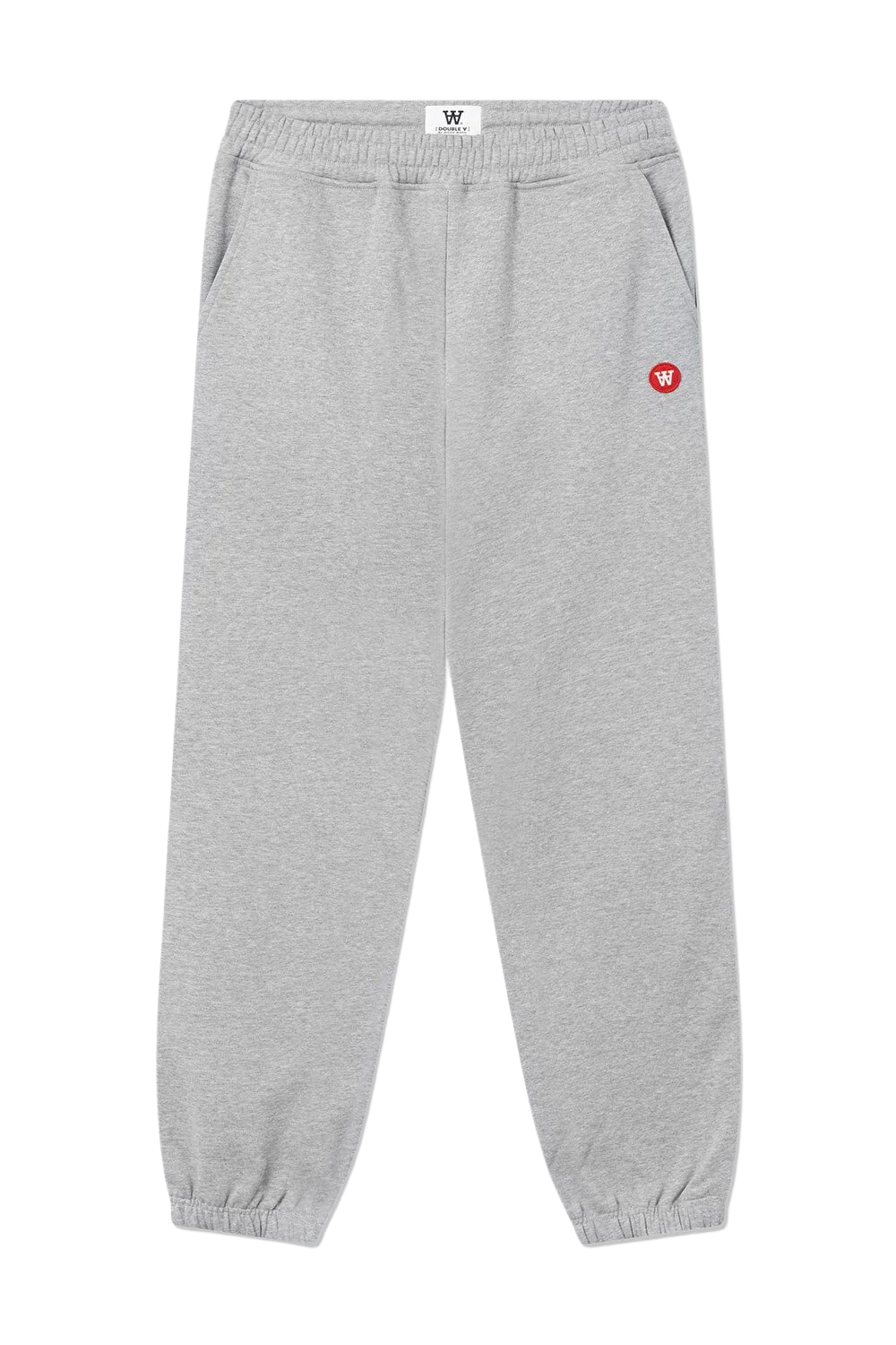 Wood Wood  CAL sweatpants - Grey Mel