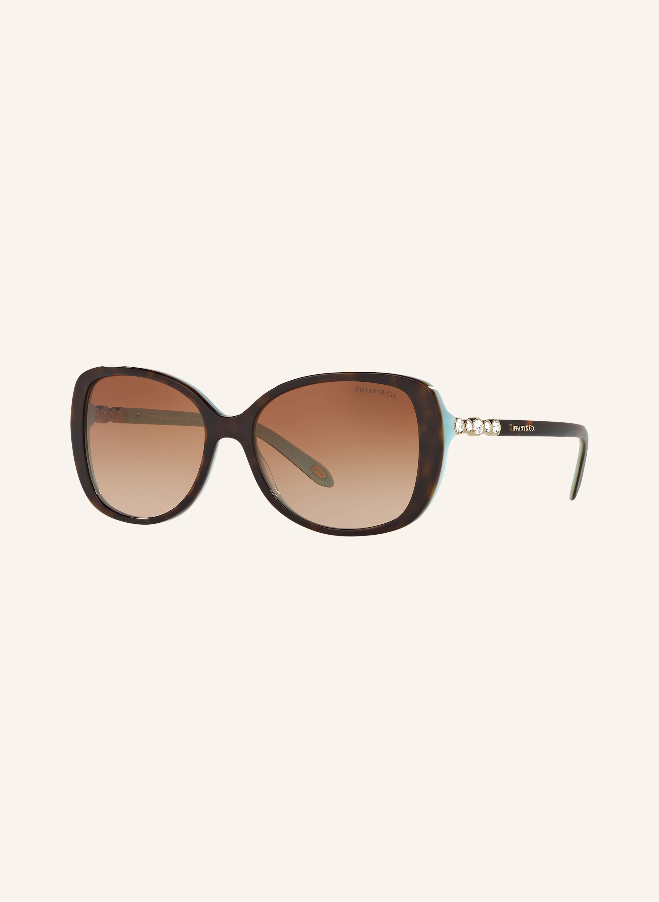 TIFFANY & Co. Sonnenbrille TF 4121B mit Schmucksteinbesatz