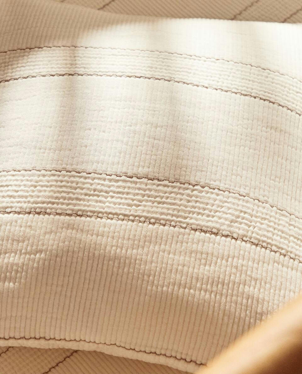 CAPA DE ALMOFADA EM jacquard DE ALGODÃO