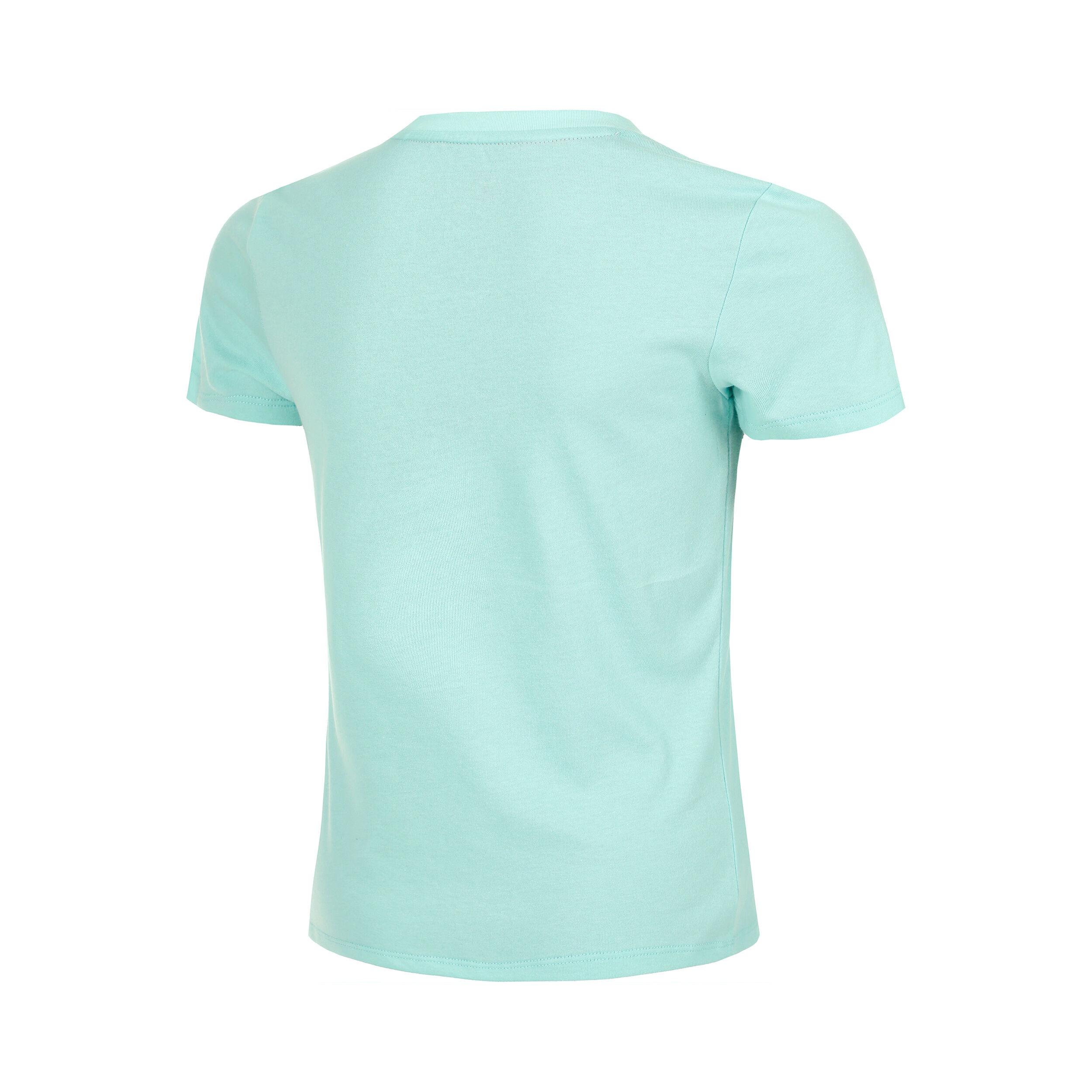 Quiet Please Wild Baseline Logo T-shirt Filles - Turquoise , Multicouleur