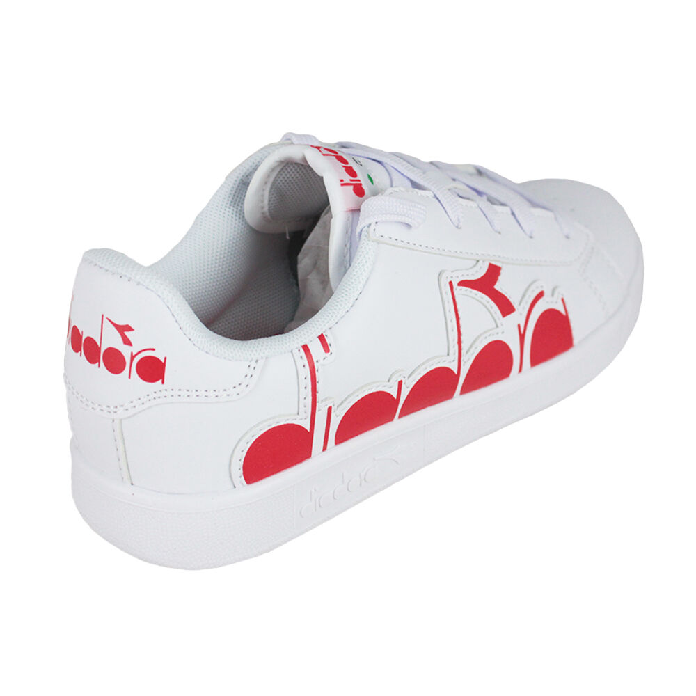Tênis Diadora 101.176274 01 C0823 Branco/Vermelho Ferrari Itália