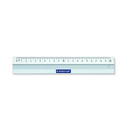 STAEDTLER® 563 20 Mars Metall-Lineal, 20 cm, silber