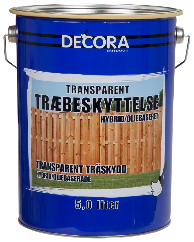 Decora Transparent 5 L - mahogni