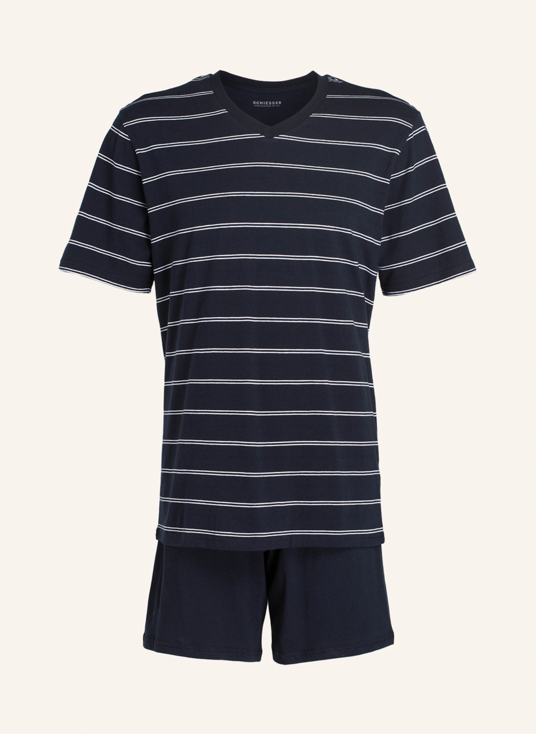 SCHIESSER Shorty-Schlafanzug SELECTED! PREMIUM INSPIRATION
