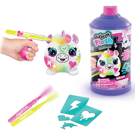 Airbrush Plush neon mini Mystery Kit