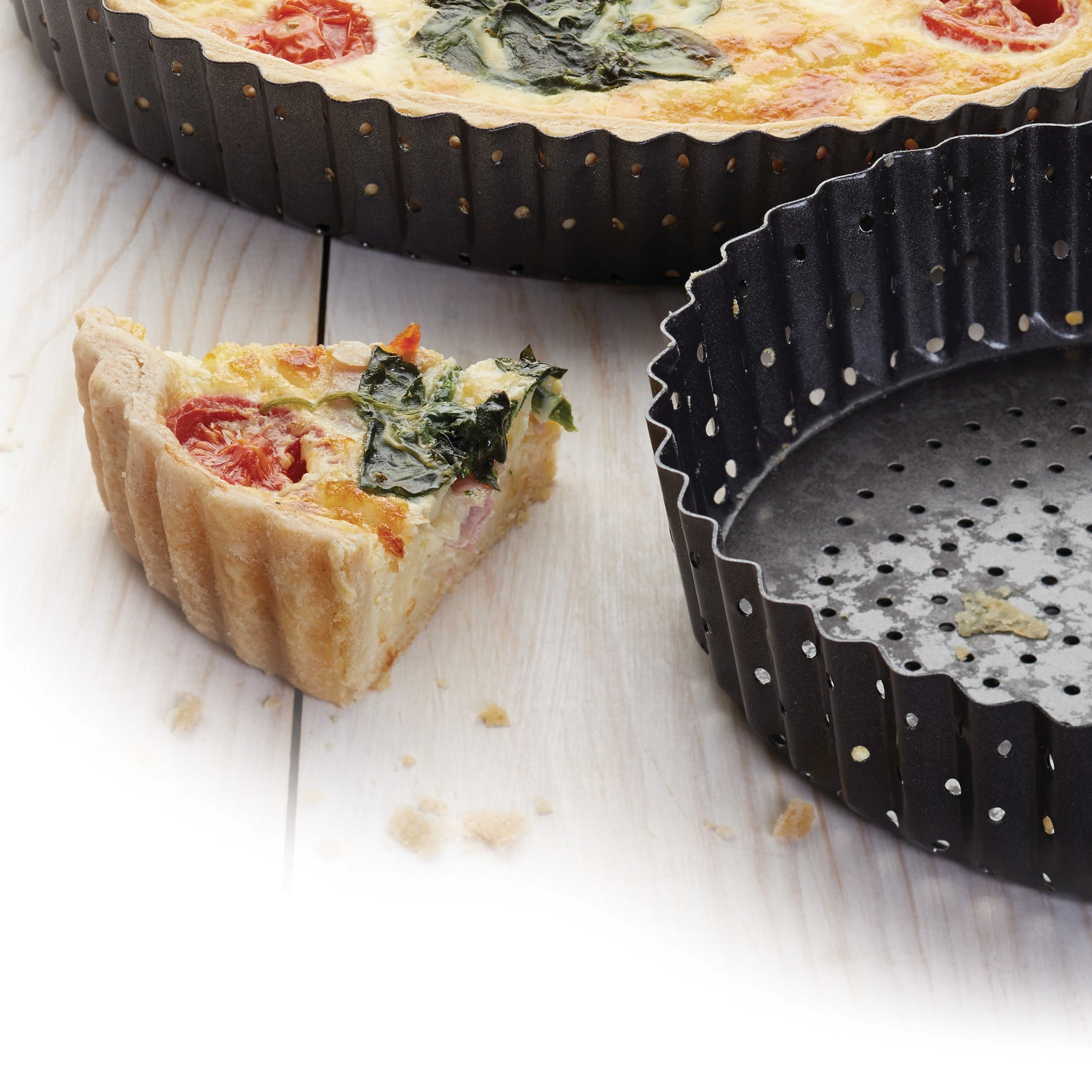 KitchenCraft Crusty Bake Quichevorm Ã 25 cm