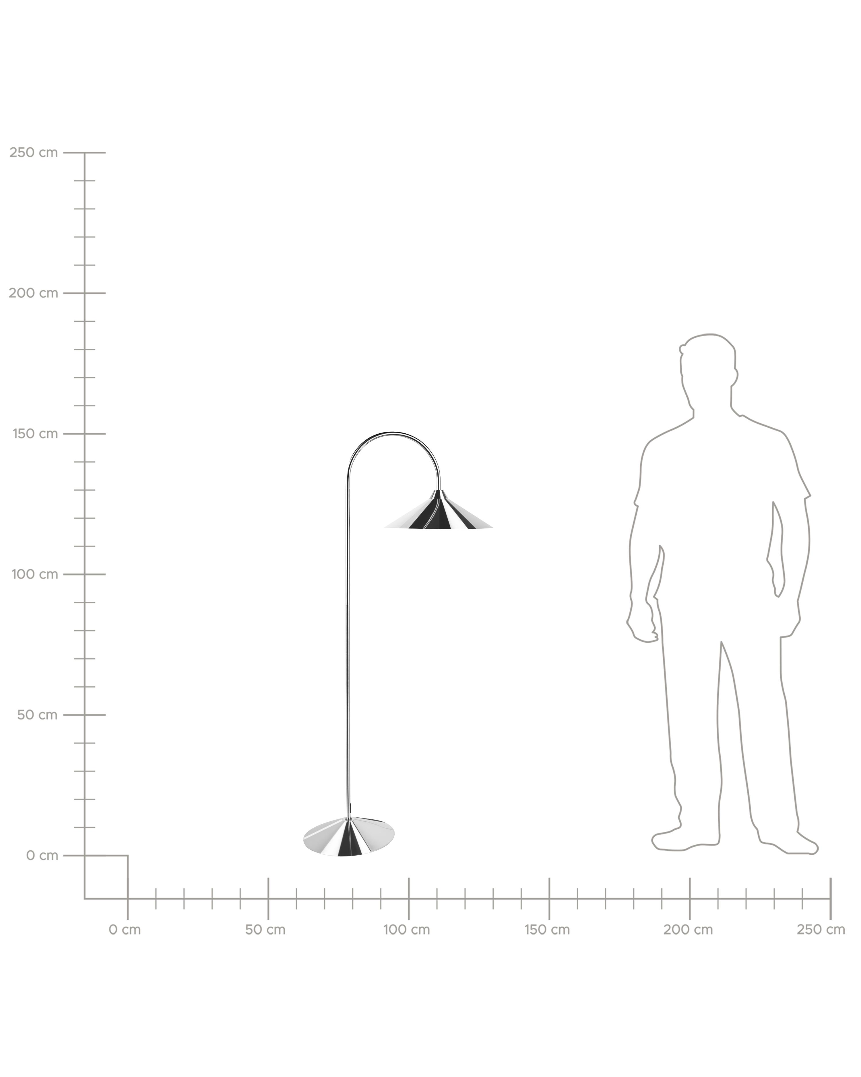 Staande lamp SAVEGRE Metaal Zilver