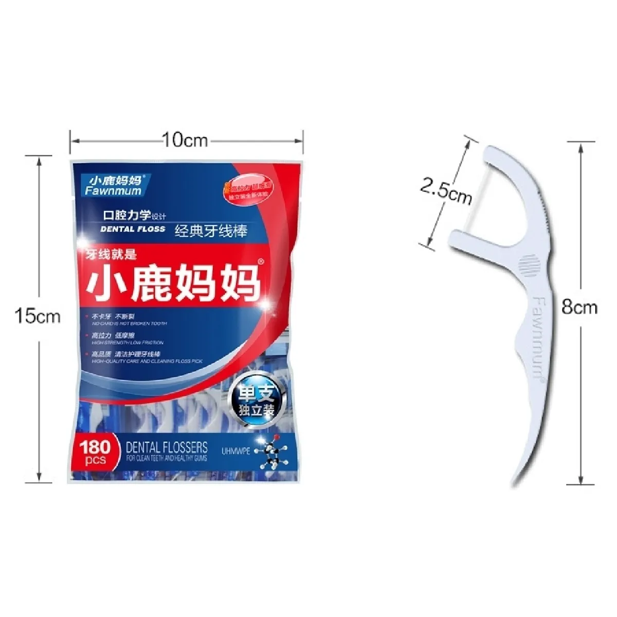 Wewoo Fawnmum Cure-dents ultra-fins