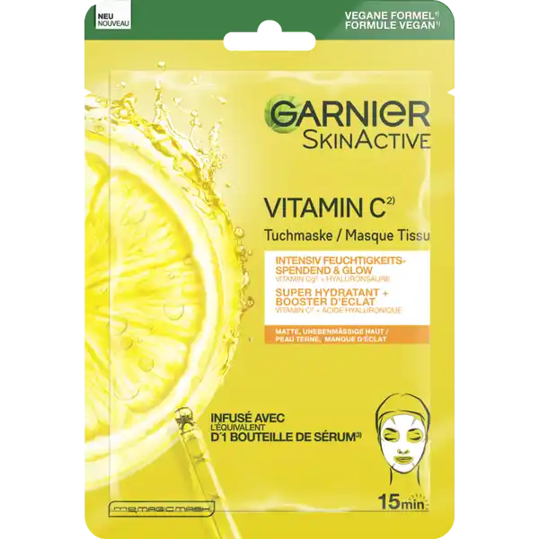 Tuchmaske Vitamin C Glow Booster