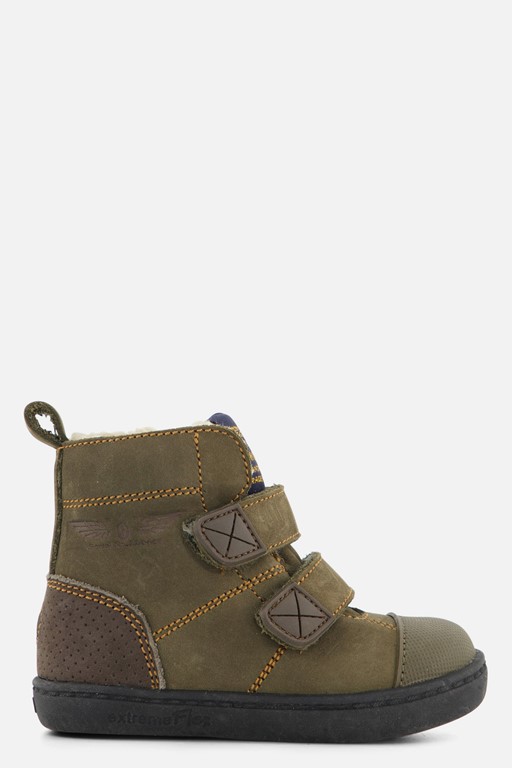 Shoesme Babyschoenen groen leer