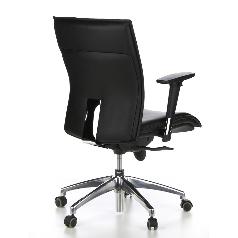 Luxus Chefsessel MURANO 10 Leder mit Armlehnen (höhenverstellbar) hjh OFFICE