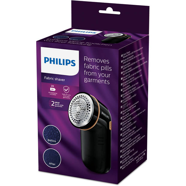 Philips pluizenverwijderaar GC026/80 - zwart