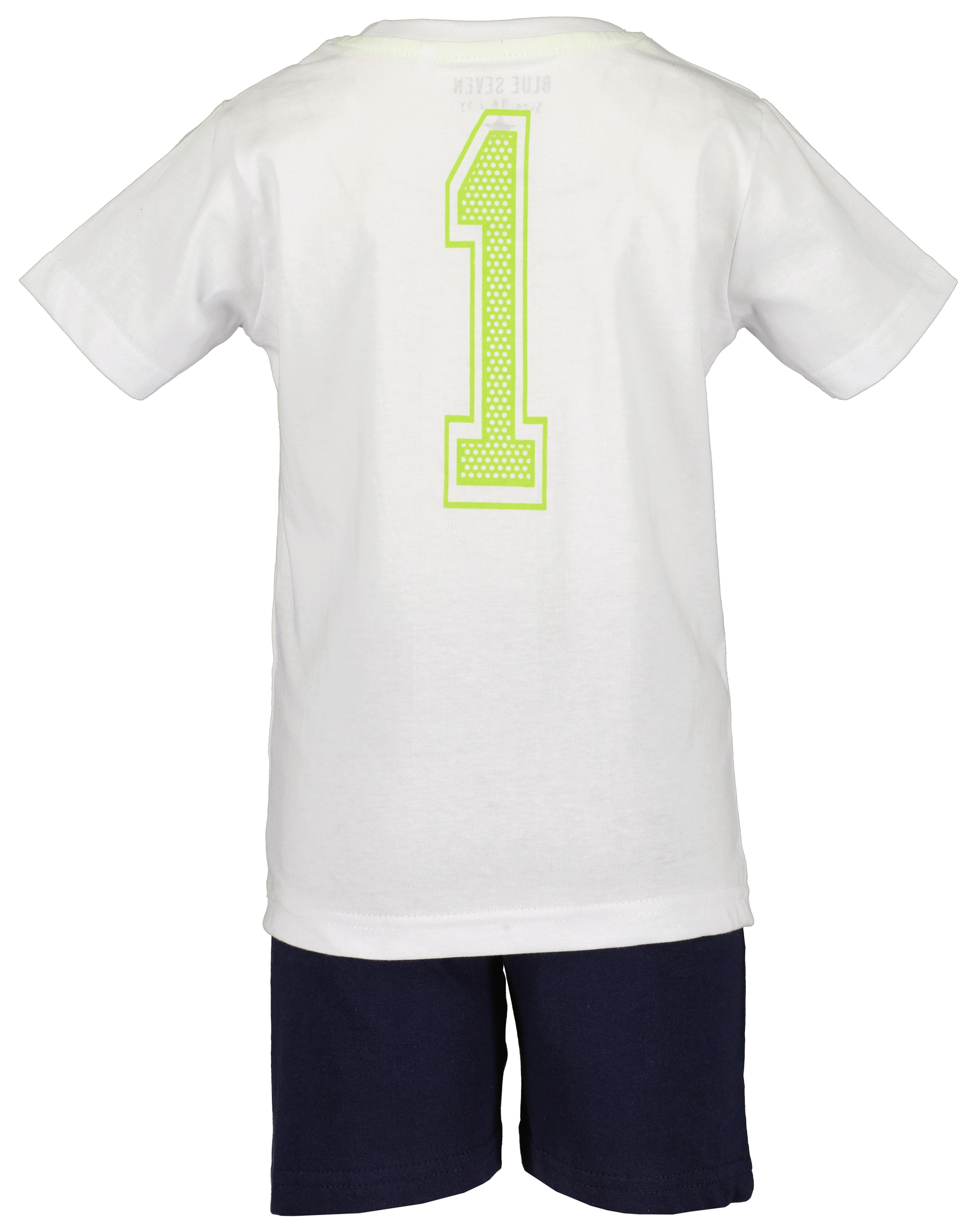 T-Shirt SOCCER mit Shorts in weiß