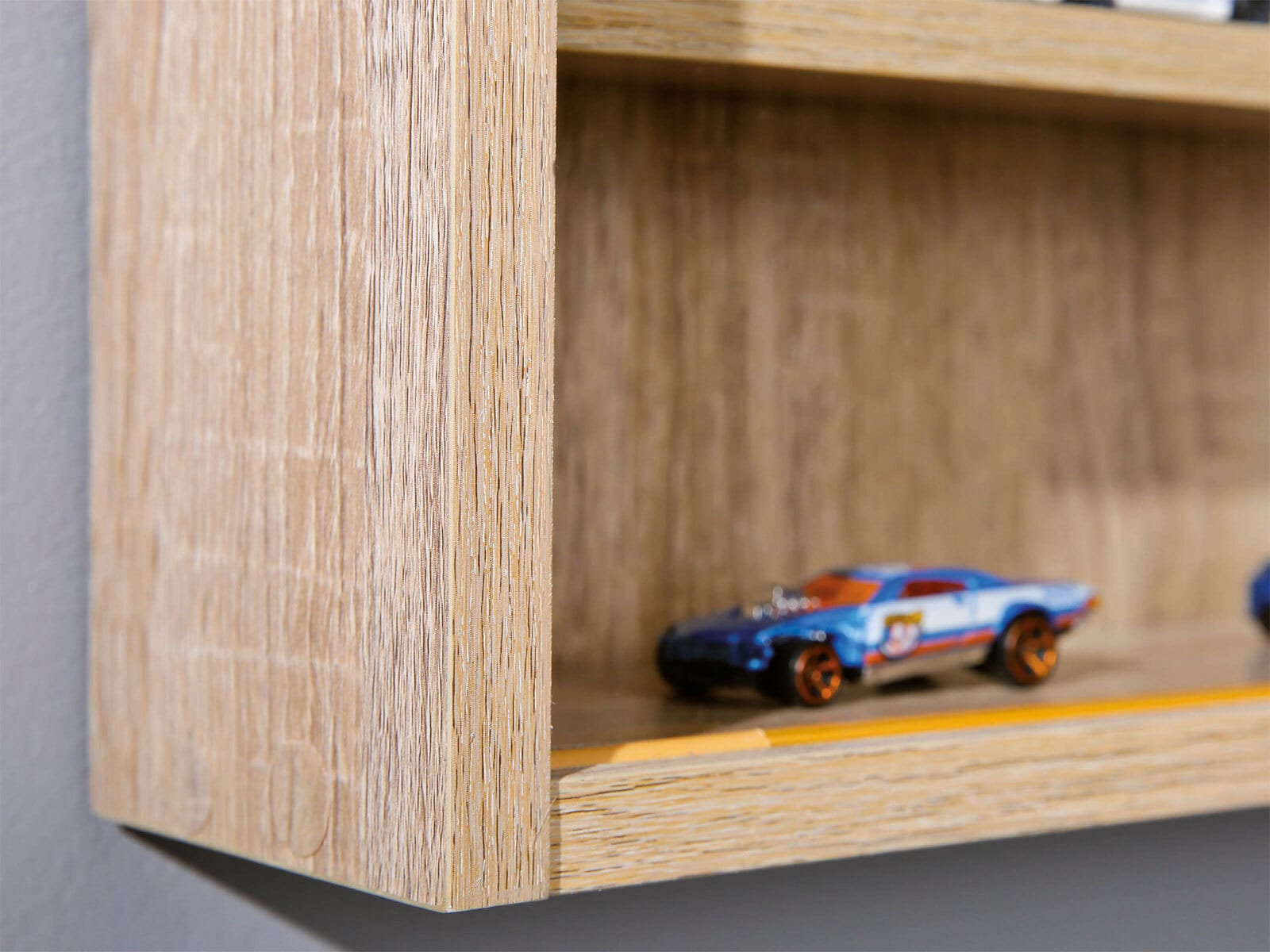 Sammlervitrine FABIO 80x60x9,5 cm Dekor Sonoma-Eiche