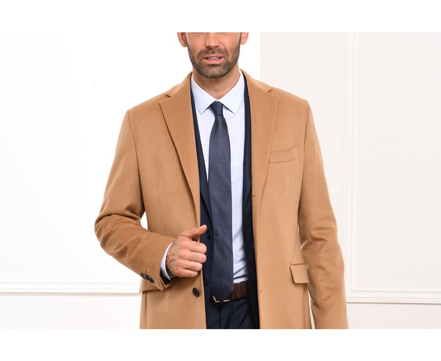 Cravate homme soie Bleu Pétrole Micro Pois Marine