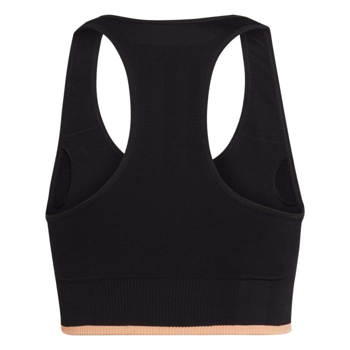 adidas Dame BH Run Medium-Support Merino BH Sort