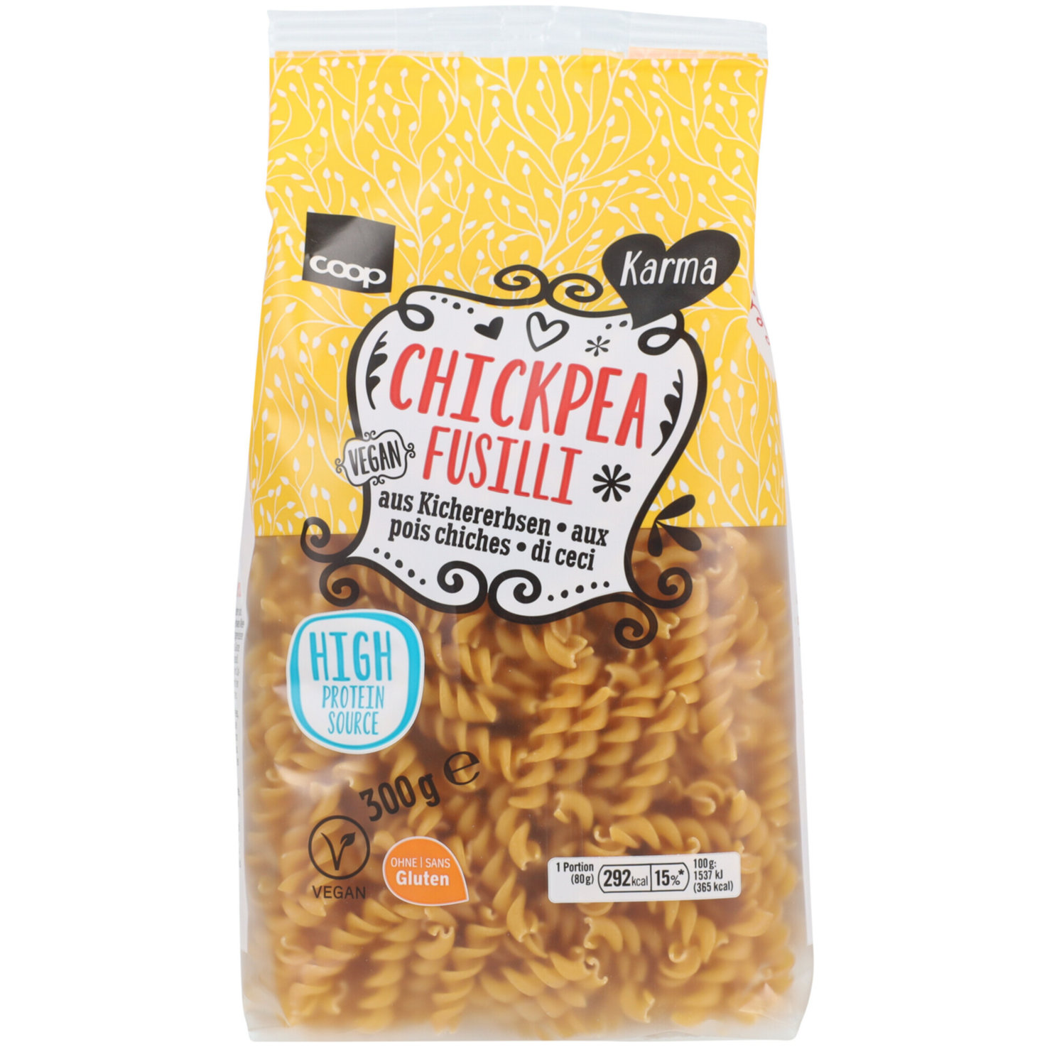 Karma Kichererbsen Fusilli