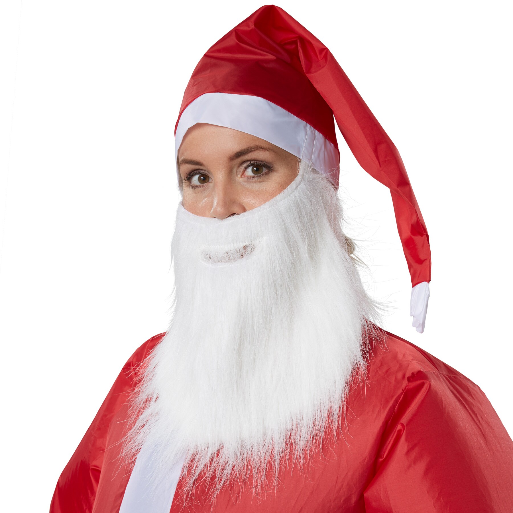 tectake® Aufsitzkostüm Santa Claus