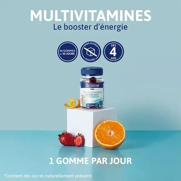 Biostime Multivitaminas Infantis 30 Gomas