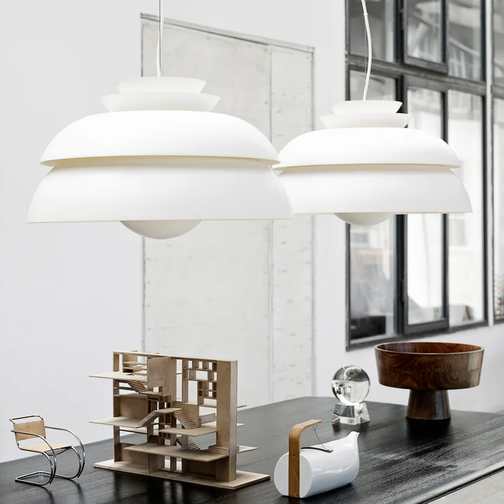 Fritz Hansen - Concert P3 Pendelleuchte, Ø 55 cm schwarz
