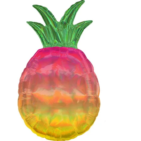 amscan Folienballon Holographic SuperShape Pineapple