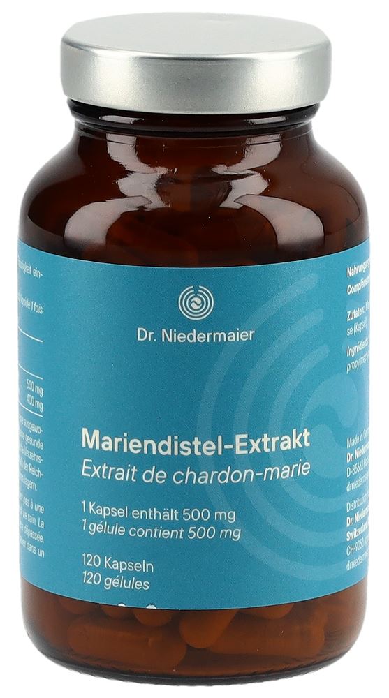 Dr. Niedermaier Mariendiestel-Extrakt<br>120 Stück, Dose, Kapsel