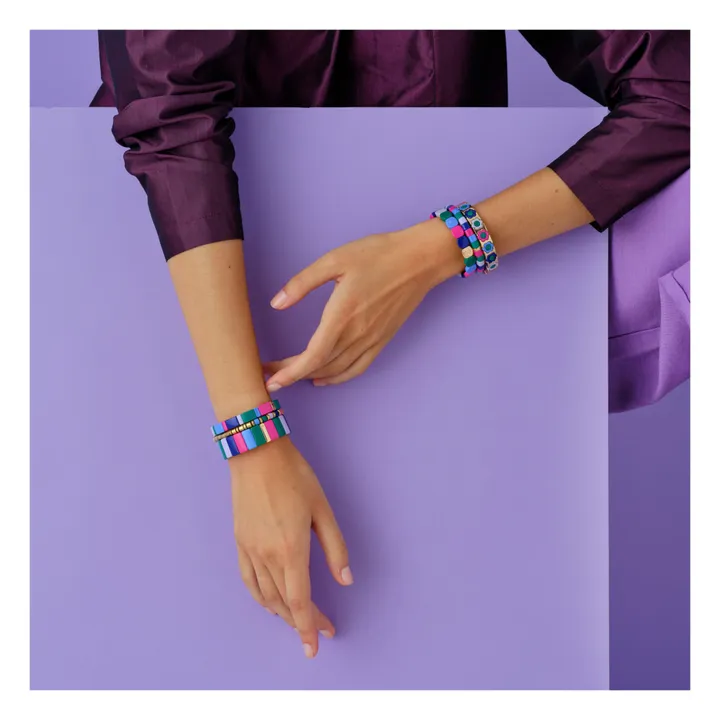 Simone à Bordeaux Bracelet Coachella Darling | Rose