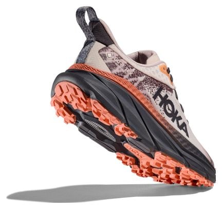 Chaussures Trail Hoka Challenger 7 GTX Rose/Gris Femme